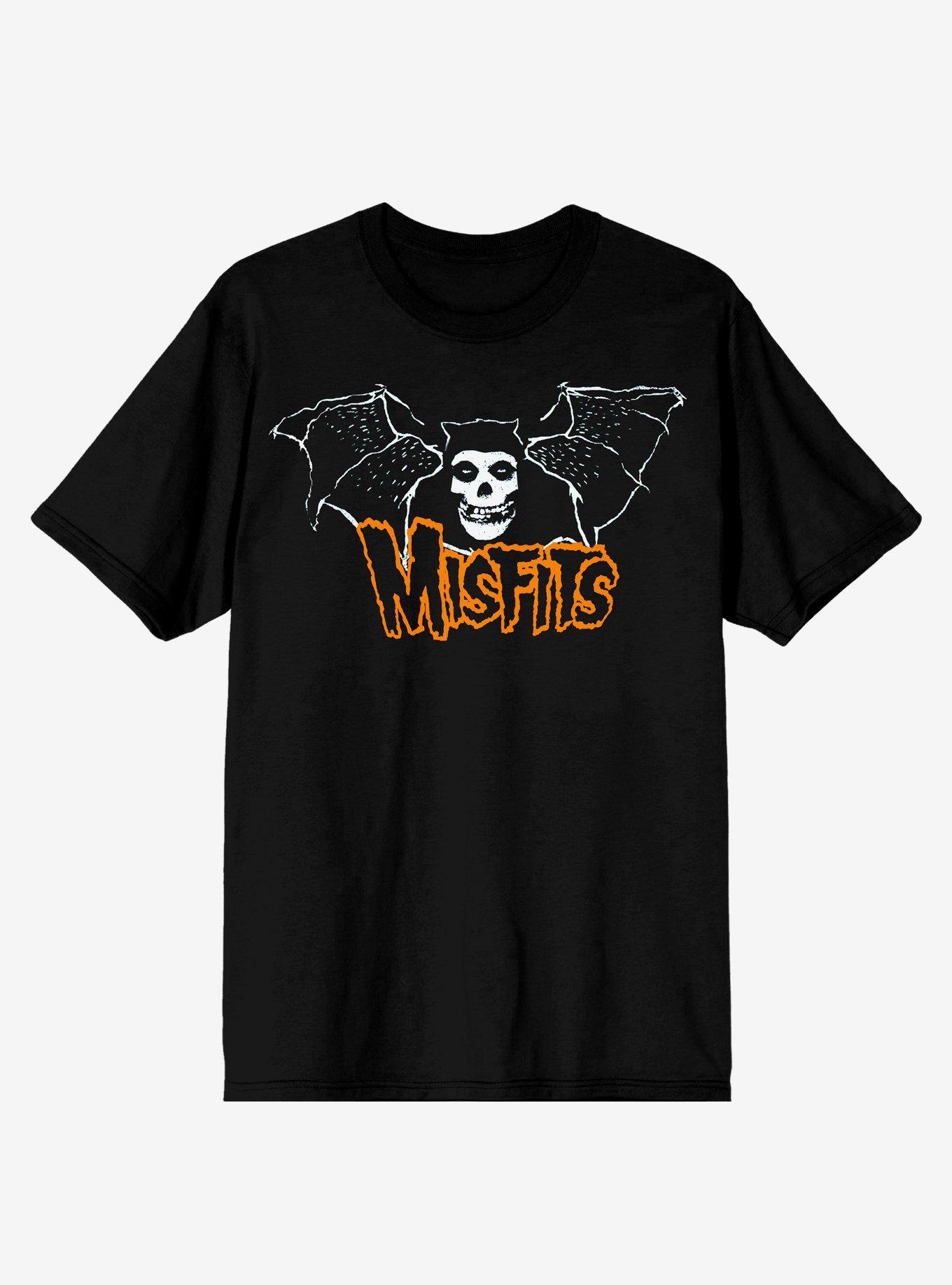 Misfits Fiend Bat Logo T-Shirt, , hi-res