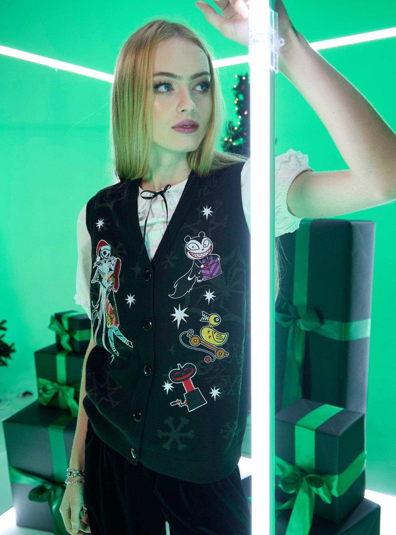 Her Universe The Nightmare Before Christmas Holiday Sweater Vest