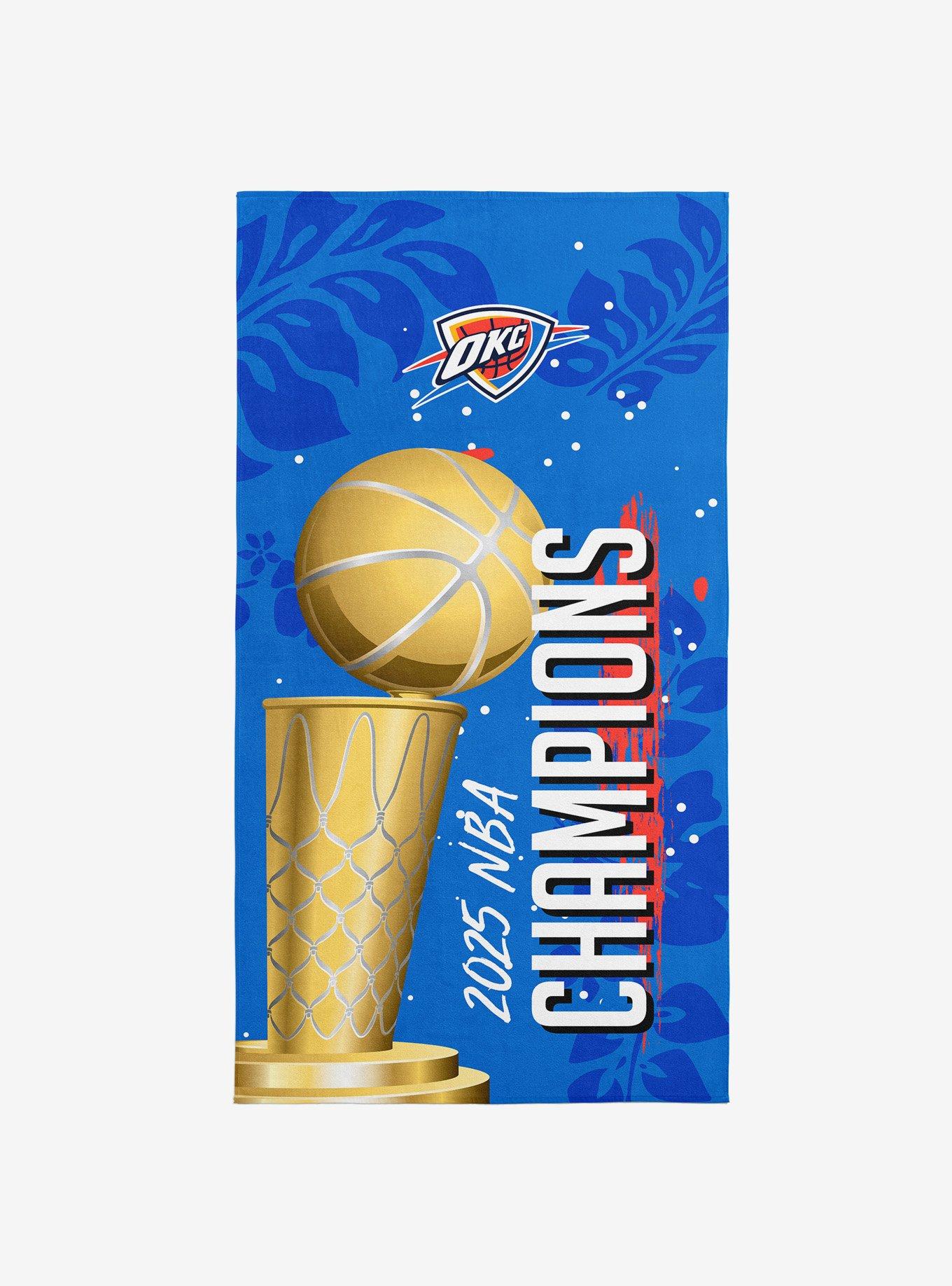 NBA Oklahoma City Thunder Blackboard Beach Towel, , hi-res