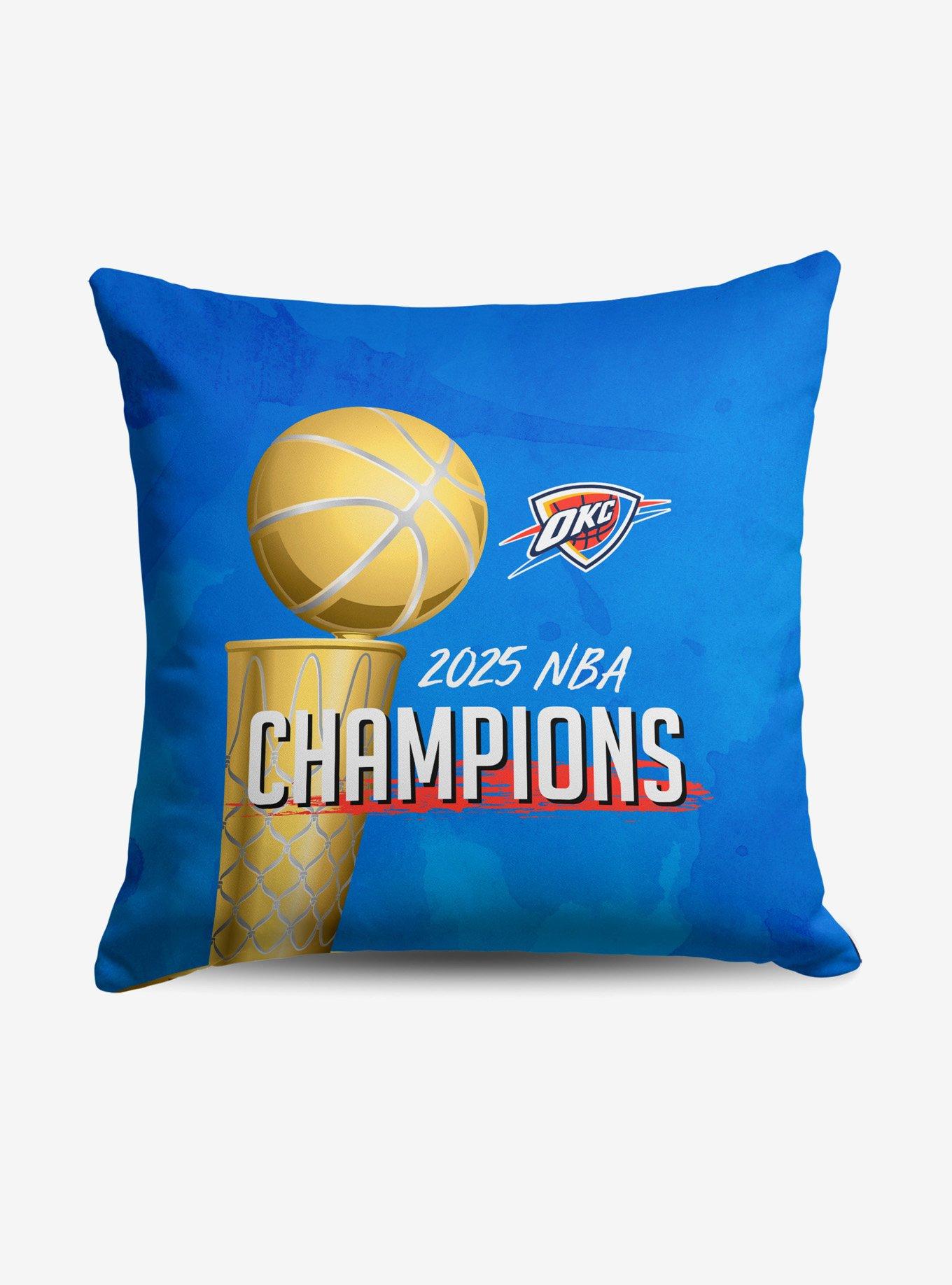 NBA Oklahoma City Thunder Buckets Throw Pillow, , hi-res