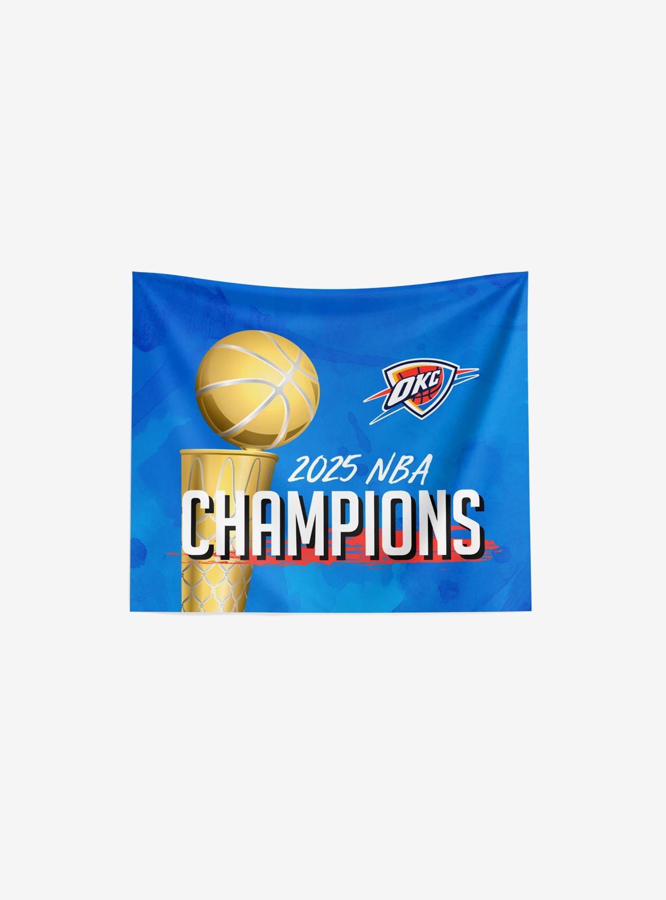 NBA Oklahoma City Thunder Banner Up Printed Wall Decor, , hi-res