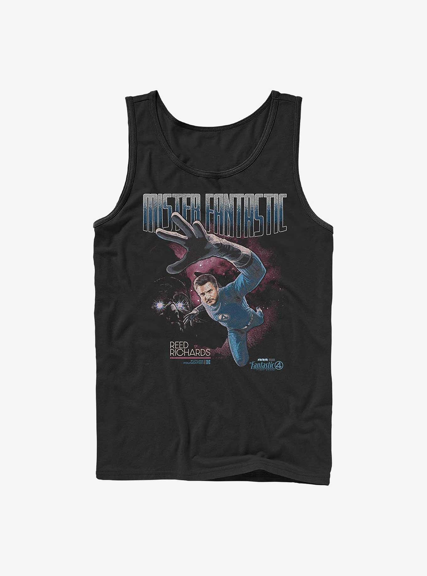 Marvel The Fantastic Four: First Steps Beyond Limits Tank Hot Topic Web Exclusive, BLACK, hi-res