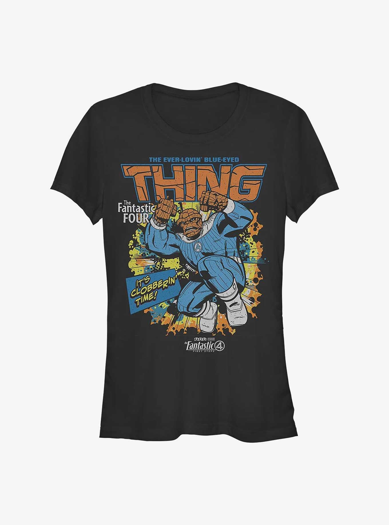 Marvel The Fantastic Four: First Steps Thing Cover Girls T-Shirt Hot Topic Web Exclusive, , hi-res