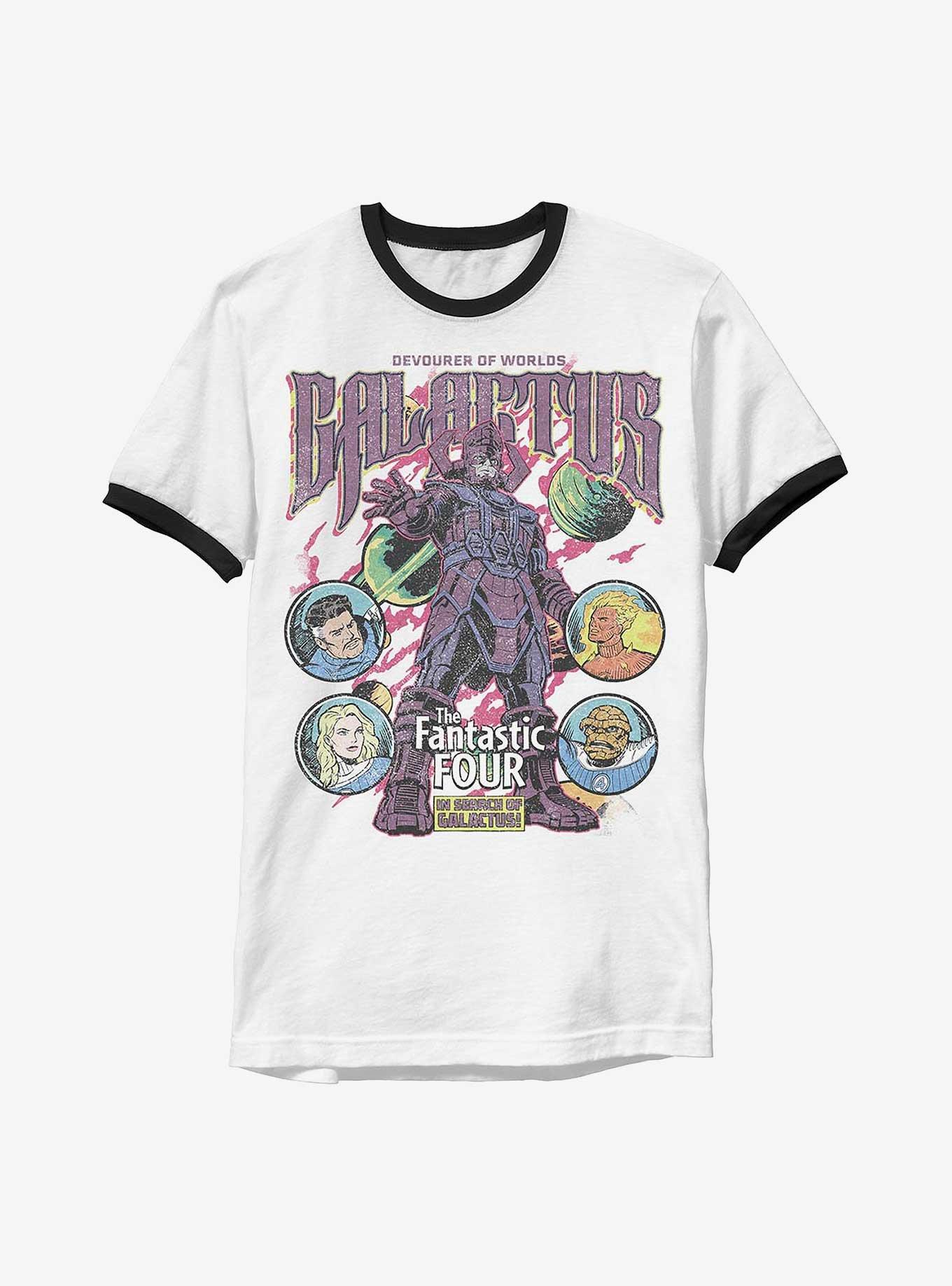 Marvel The Fantastic Four: First Steps Galactus Rules Ringer T-Shirt Hot Topic Exclusive