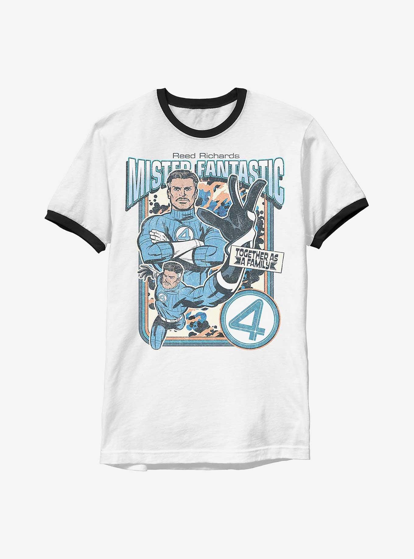 Marvel The Fantastic Four: First Steps Mister Fantastic Reed Ringer T-Shirt Hot Topic Web Exclusive, , hi-res