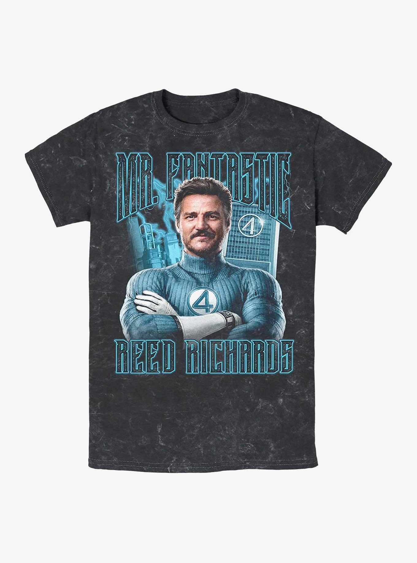 Marvel The Fantastic Four: First Steps Reed Fantastic Mineral Wash T-Shirt Hot Topic Web Exclusive, , hi-res