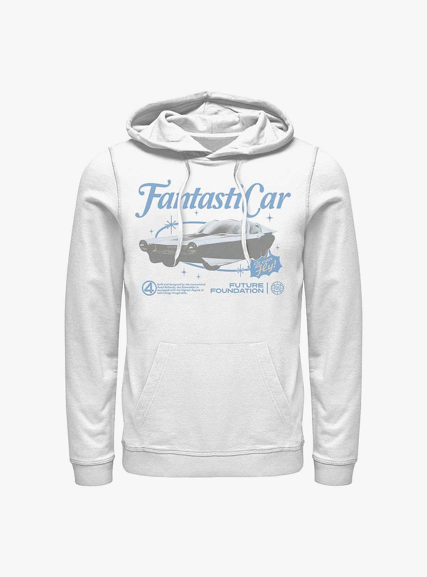 Marvel The Fantastic Four: First Steps Fantastic Car Hoodie Hot Topic Web Exclusive, , hi-res