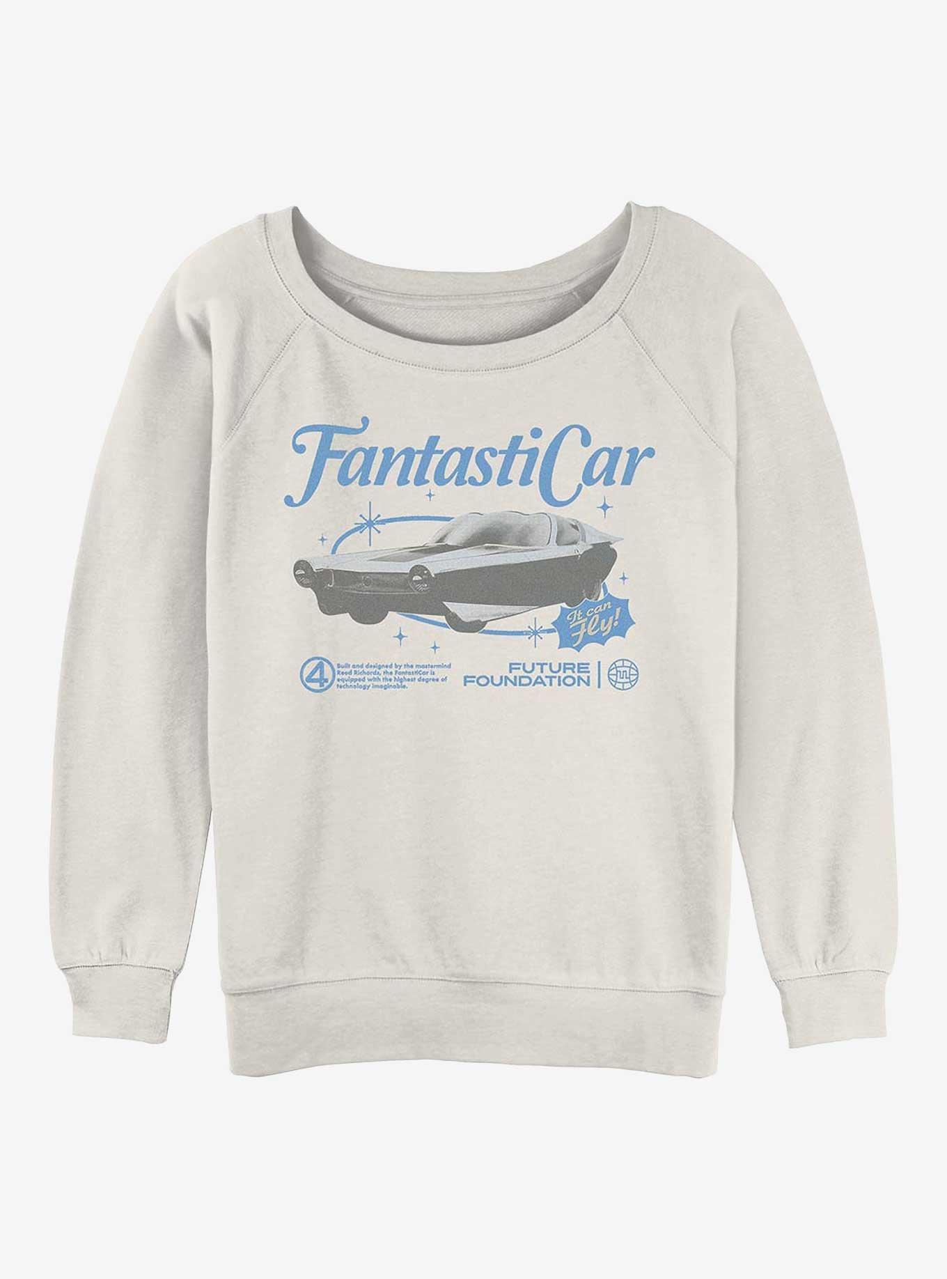 Marvel The Fantastic Four: First Steps Fantastic Car Girls Slouchy Sweatshirt Hot Topic Exclusive, , hi-res