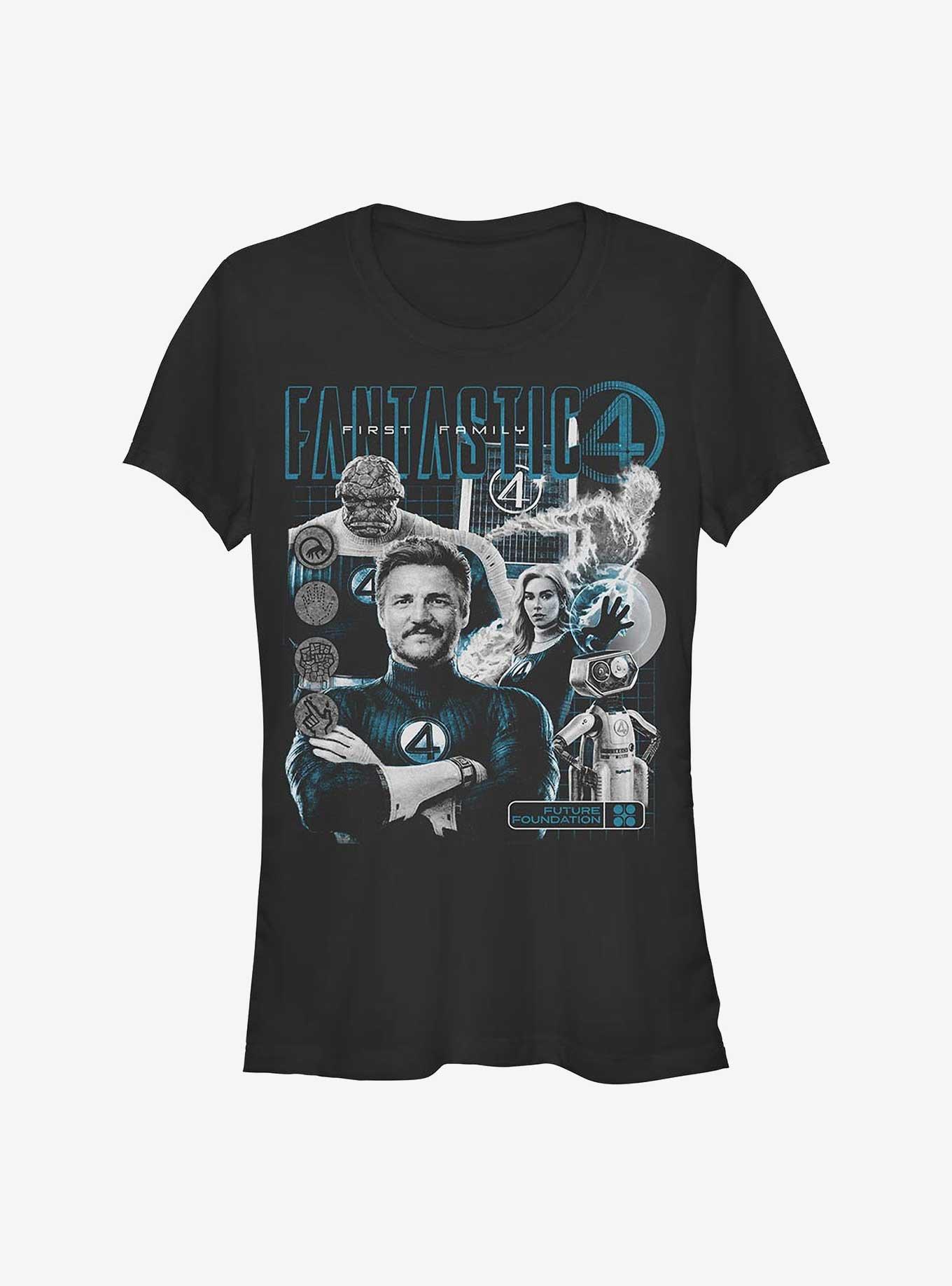 Marvel The Fantastic Four: First Steps Club Fantastic Girls T-Shirt Hot Topic Exclusive, , hi-res