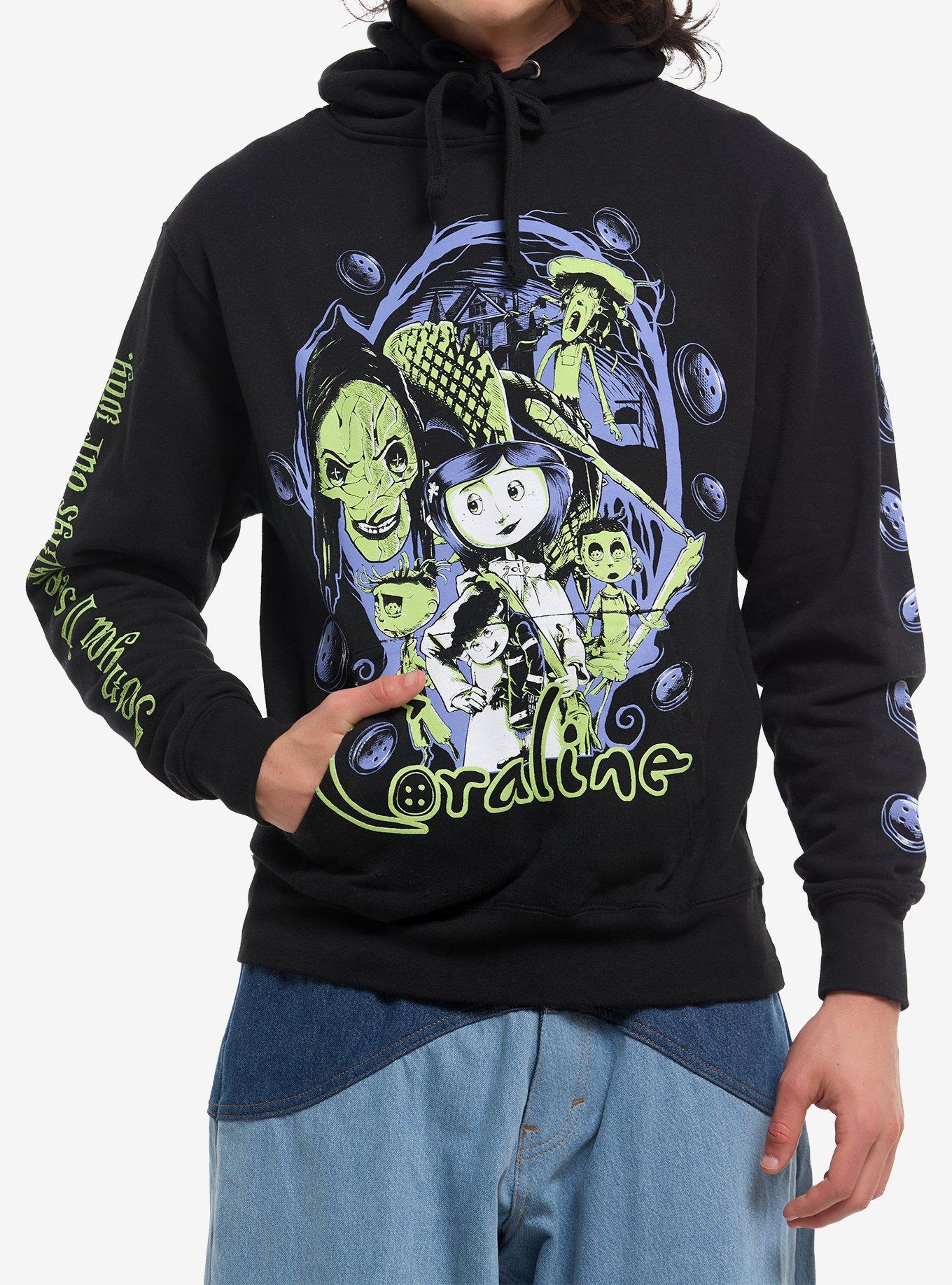 Coraline Group Tonal Print Hoodie, , hi-res