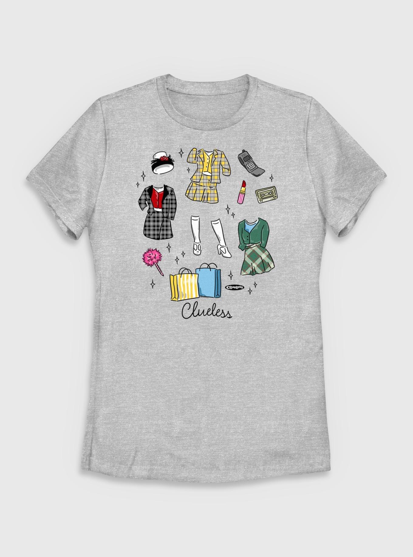 Clueless Fashion Icons Womens T-Shirt, , hi-res
