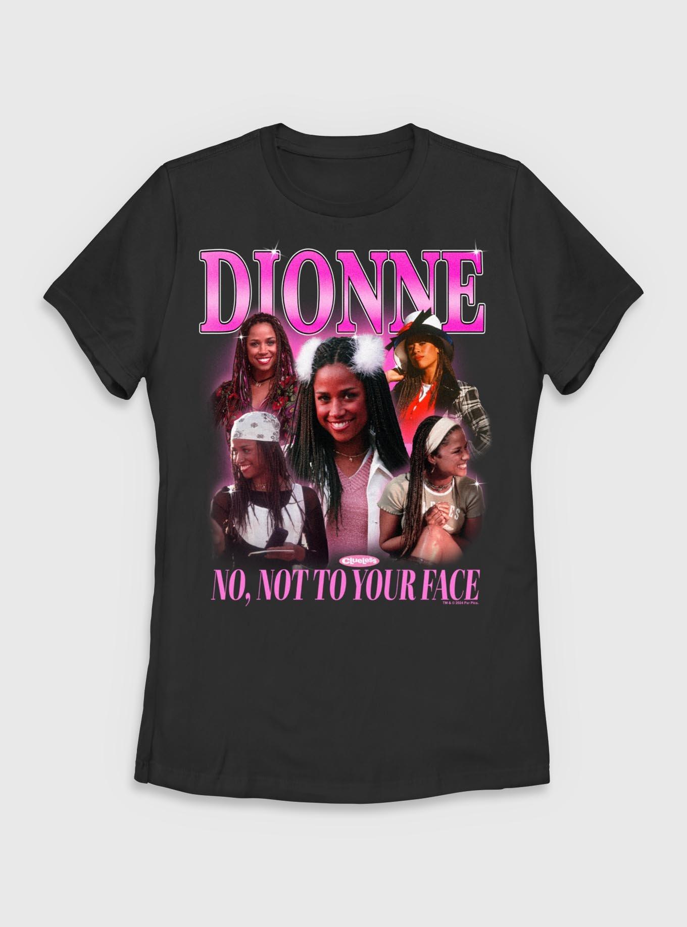 Clueless Y2k Dionne  No Not Your Face Womens T-Shirt, , hi-res