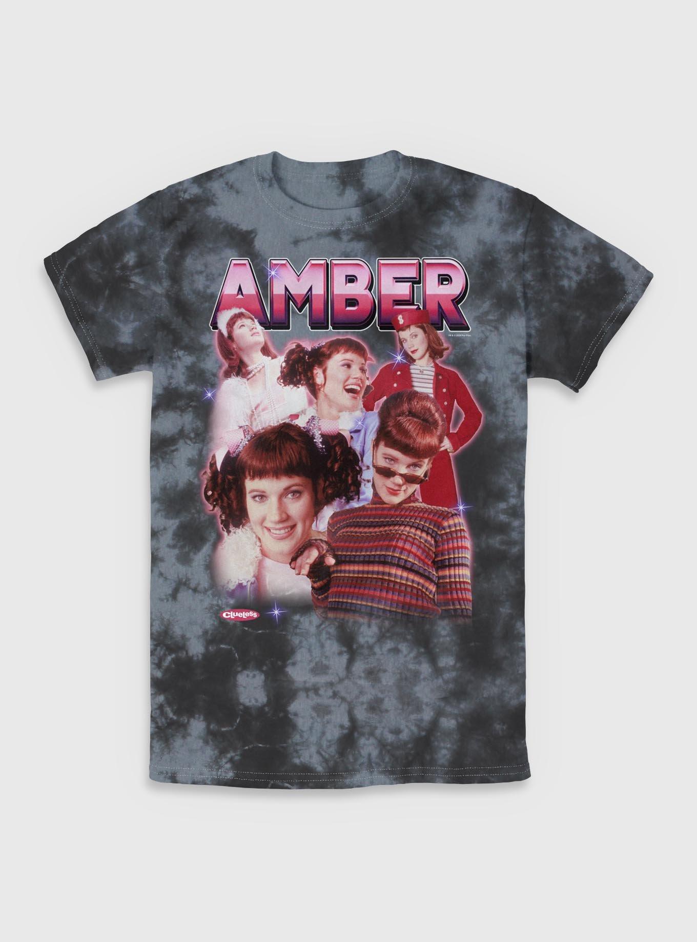 Clueless Amber Collage Tie-Dye T-Shirt, , hi-res