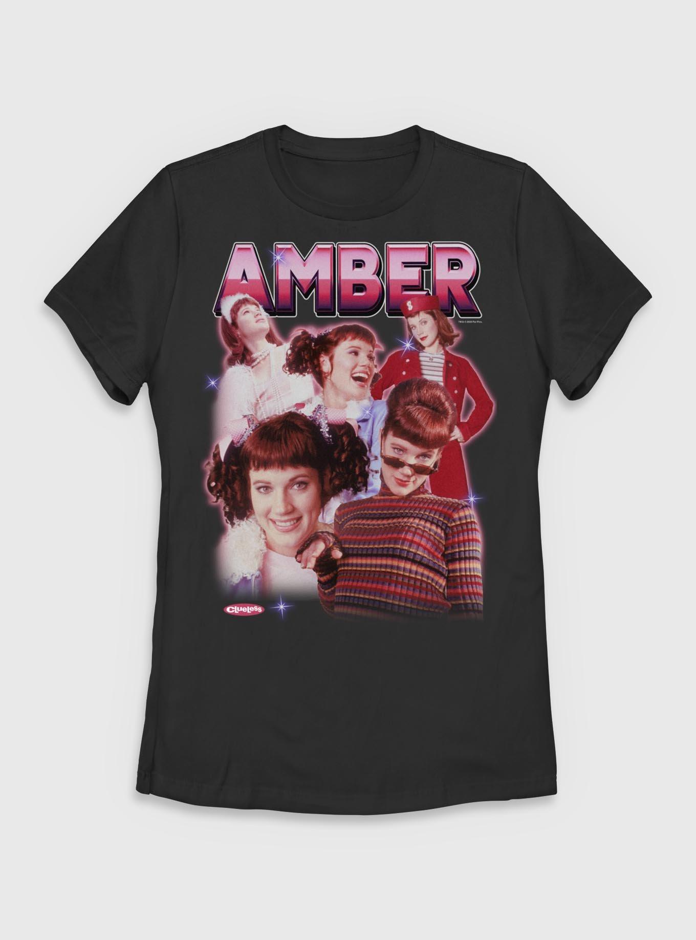 Clueless Amber Collage Womens T-Shirt, , hi-res