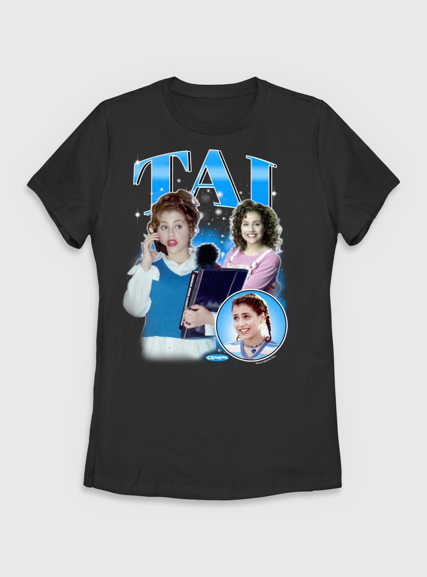Clueless Y2k Tai Womens T-Shirt, BLACK, hi-res