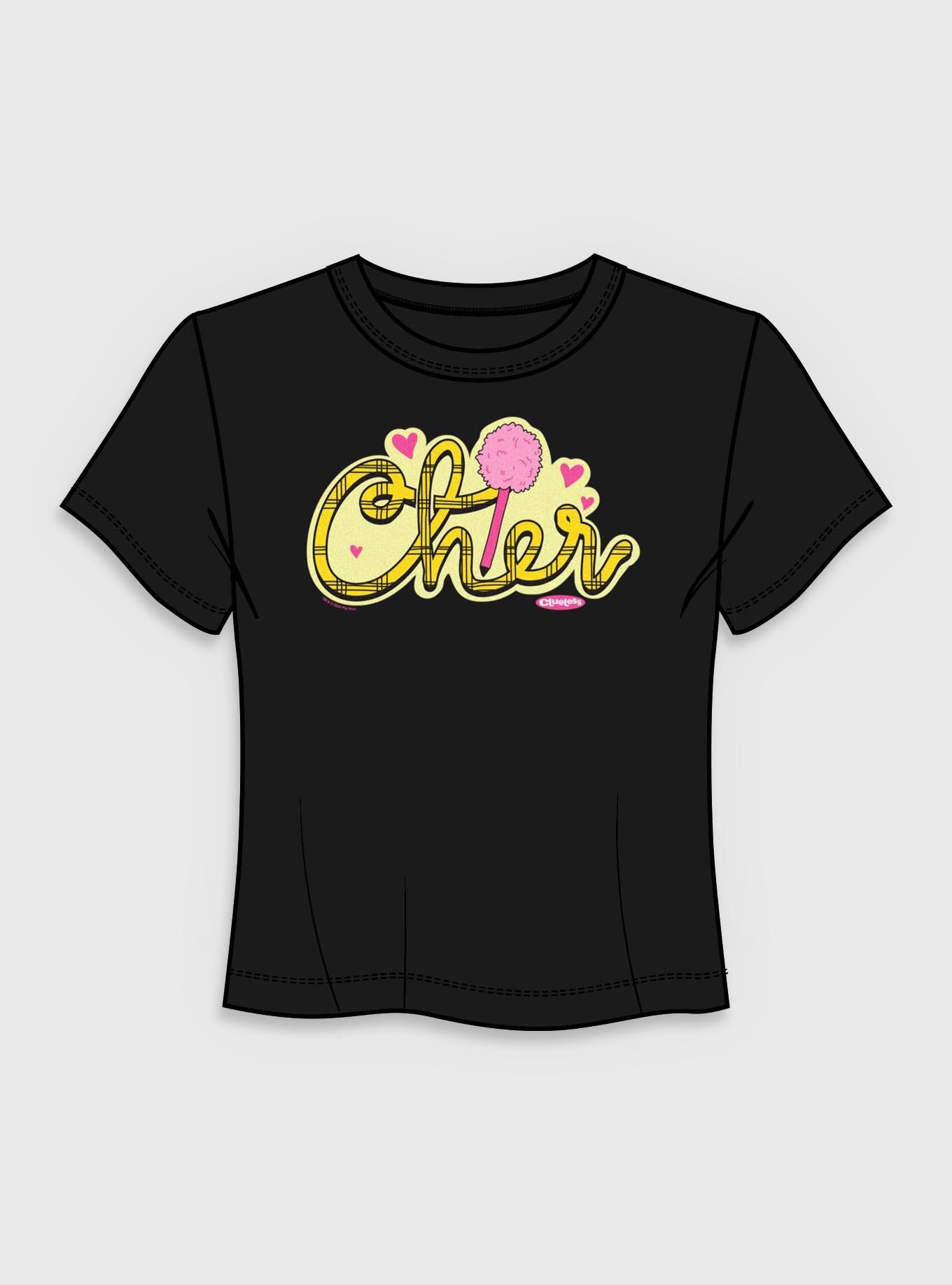 Clueless Cher Badge Women Baby T-Shirt, , hi-res