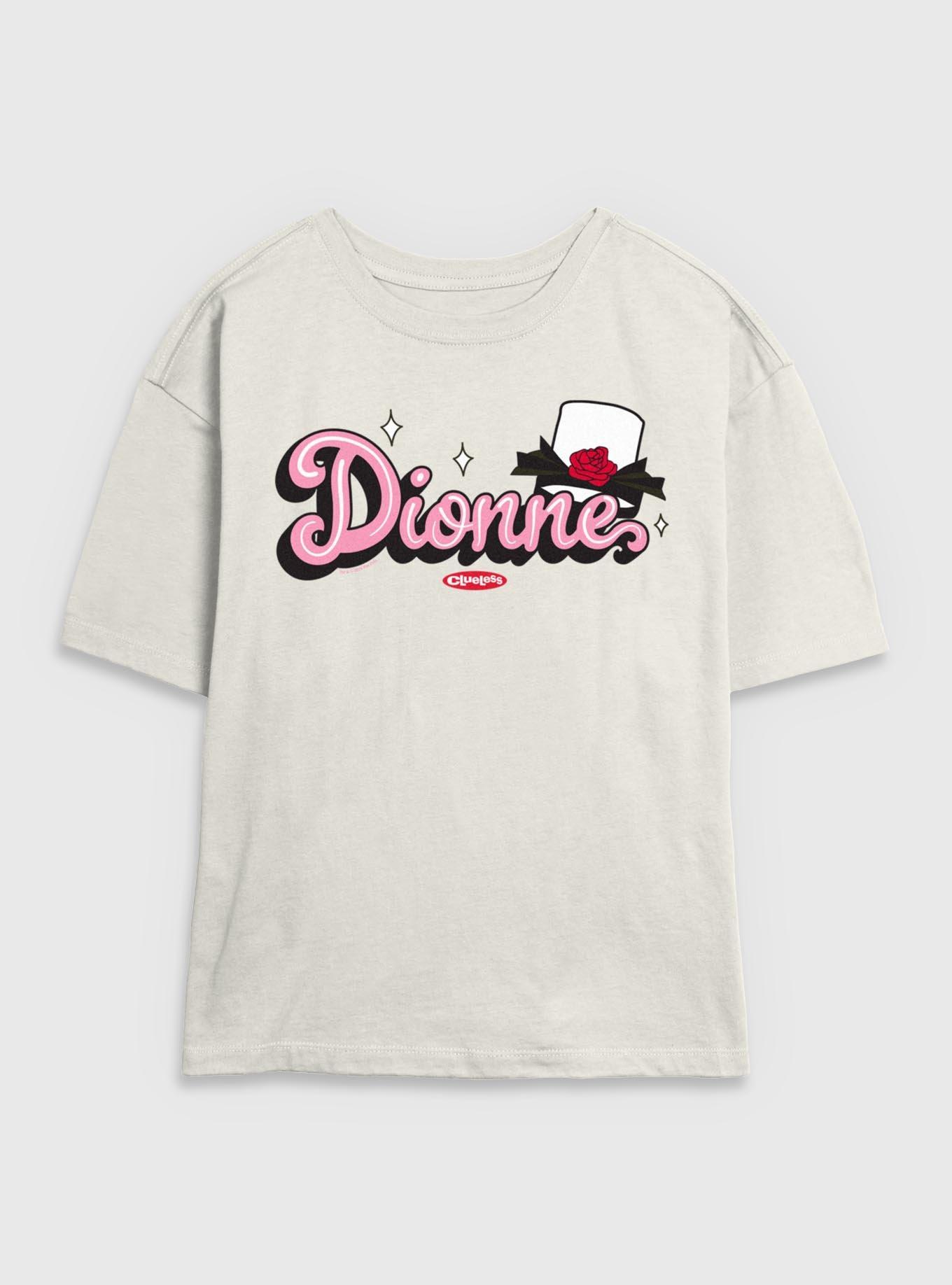 Clueless Dionne Badge Womens Skimmer T-Shirt, , hi-res