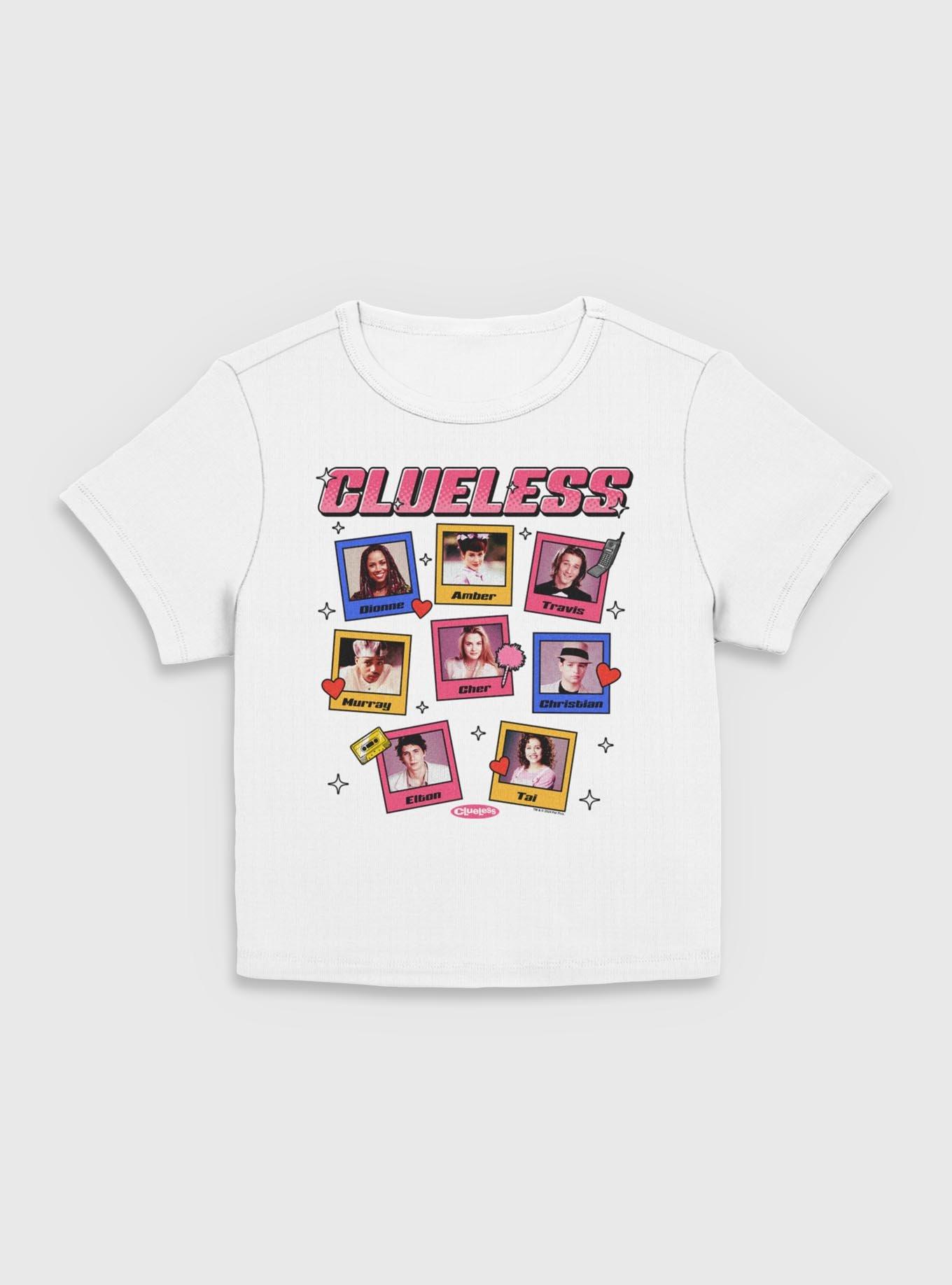 Clueless Polaroid Yearbook Women Baby T-Shirt, , hi-res
