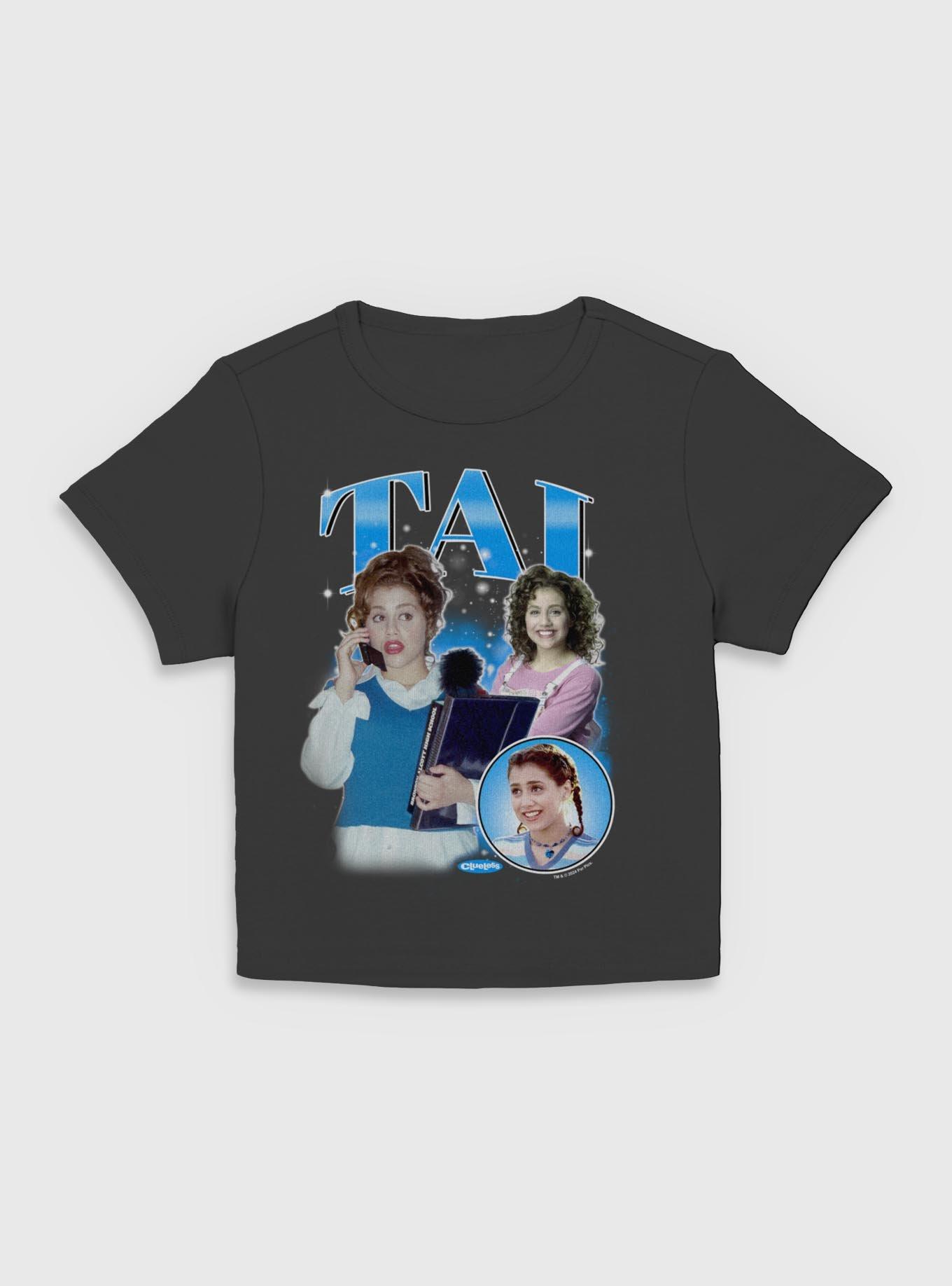 Clueless Y2k Tai Women Baby T-Shirt, BLACK, hi-res view 1