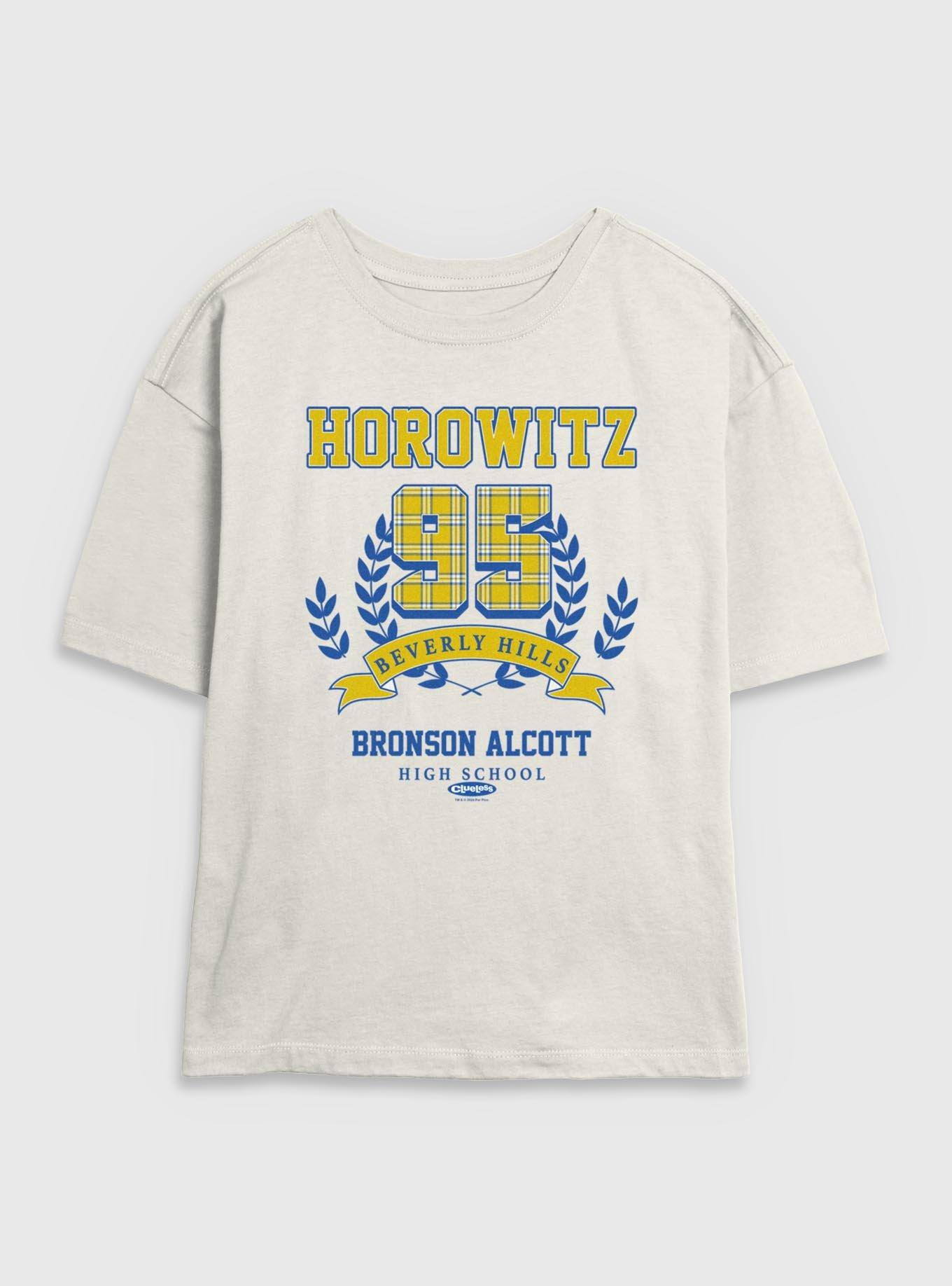 Clueless Horowitz Womens Skimmer T-Shirt, EGRET, hi-res