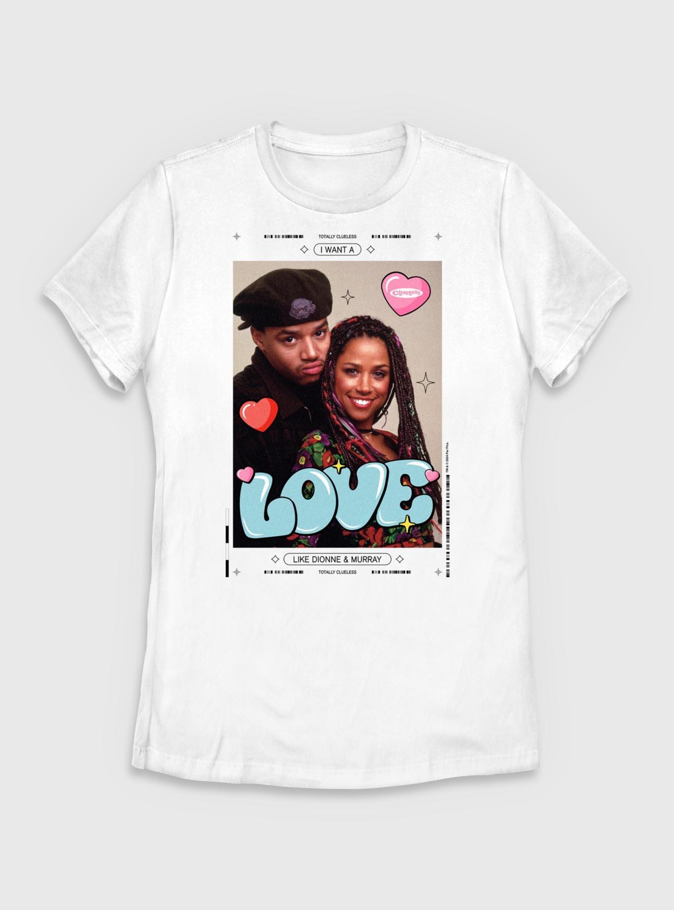 Clueless Love Dionne and Murray Womens T-Shirt, ATH HTR, hi-res