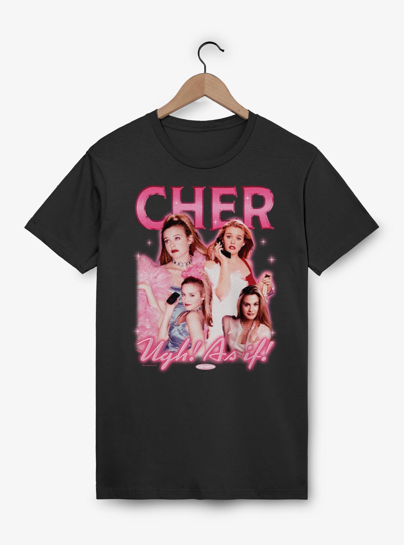 Clueless Y2K Cher Ugh As If T-Shirt, , hi-res