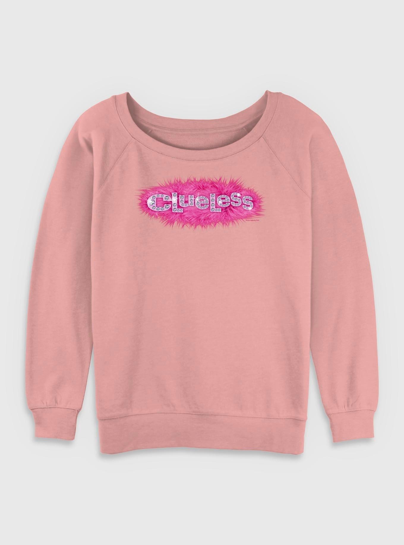 Clueless Logo Womens Slouchy Sweatshirt, , hi-res