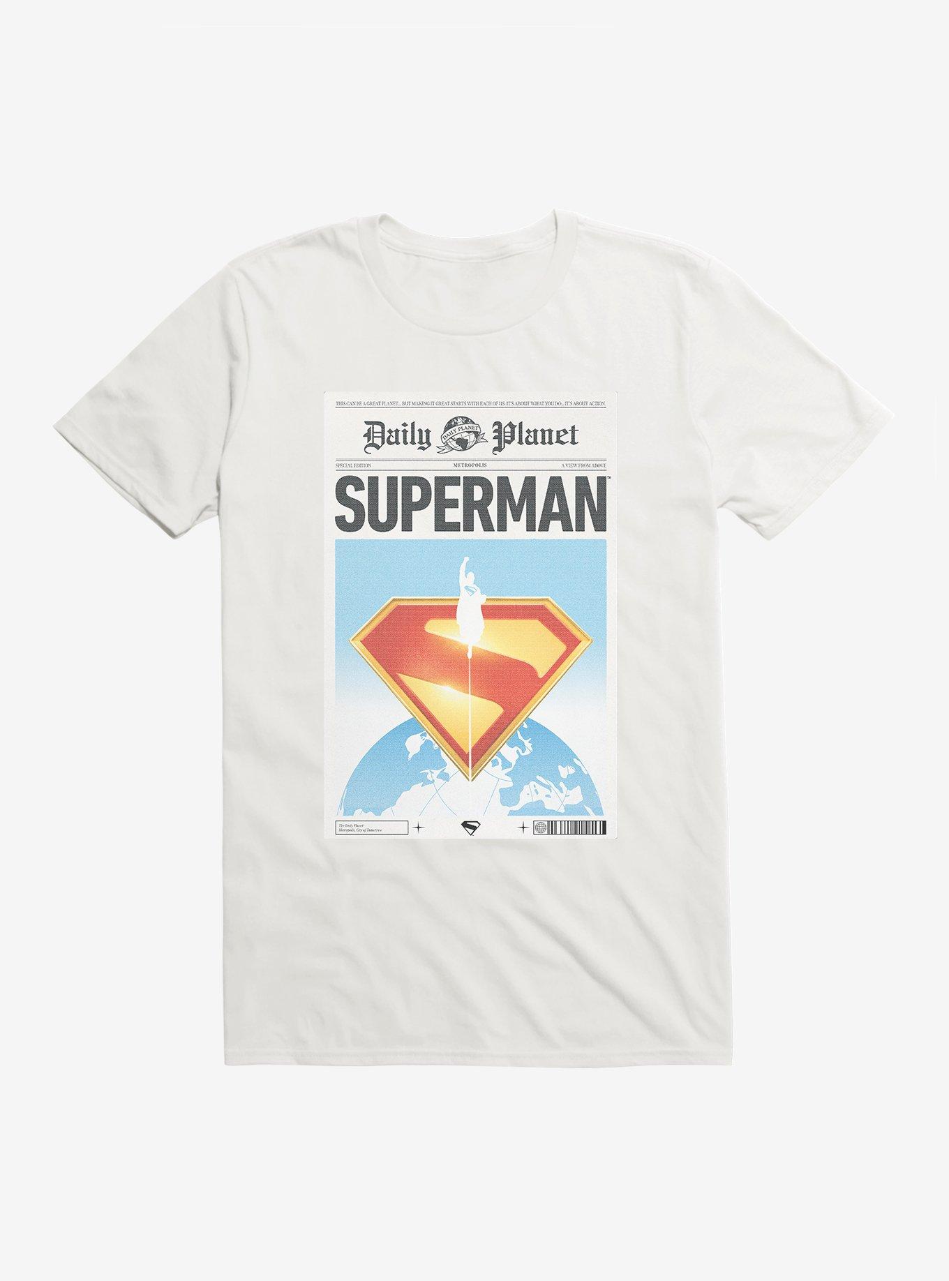 DC Comics Superman Daily Planet Front Page T-Shirt