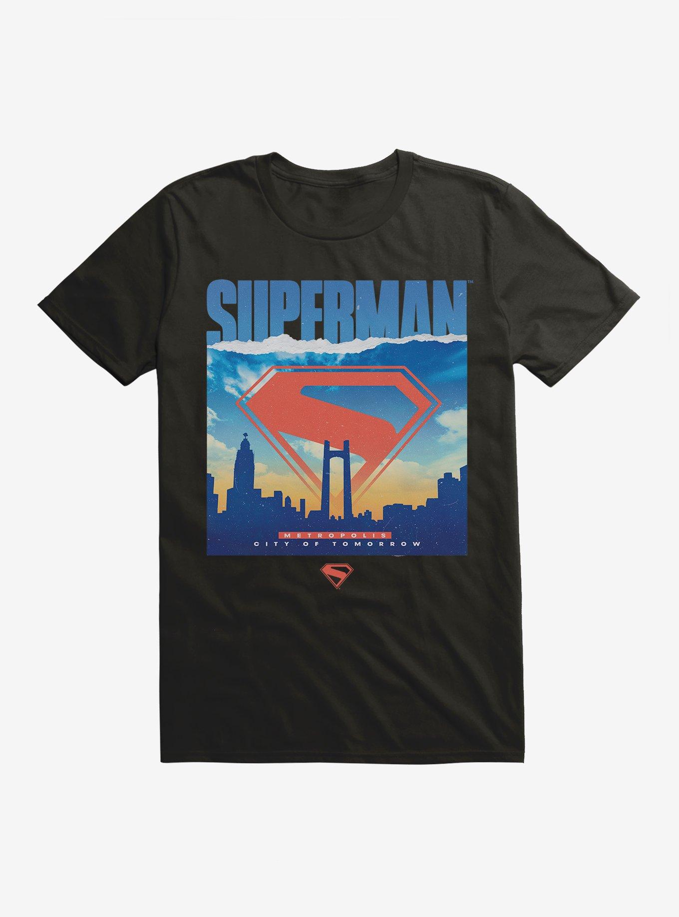 DC Comics Superman Metropolis Silhouette T-Shirt, , hi-res