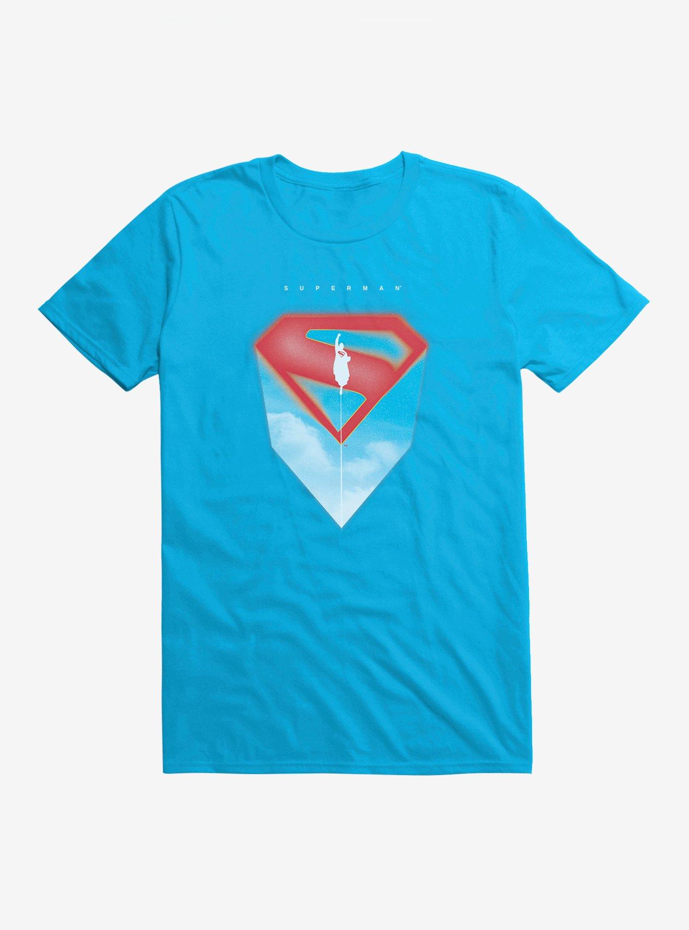 DC Comics Superman Flying Silhouette T-Shirt, , hi-res
