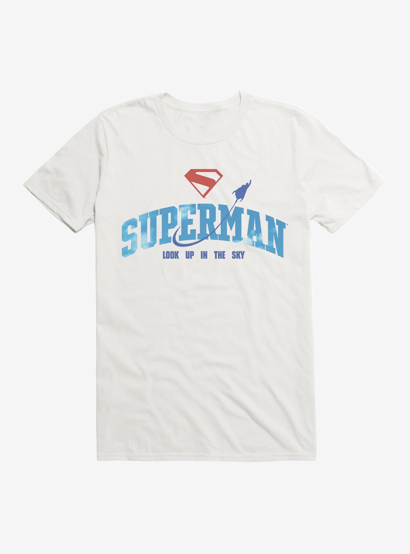 DC Comics Superman Look Up In The Sky Logo T-Shirt, , hi-res