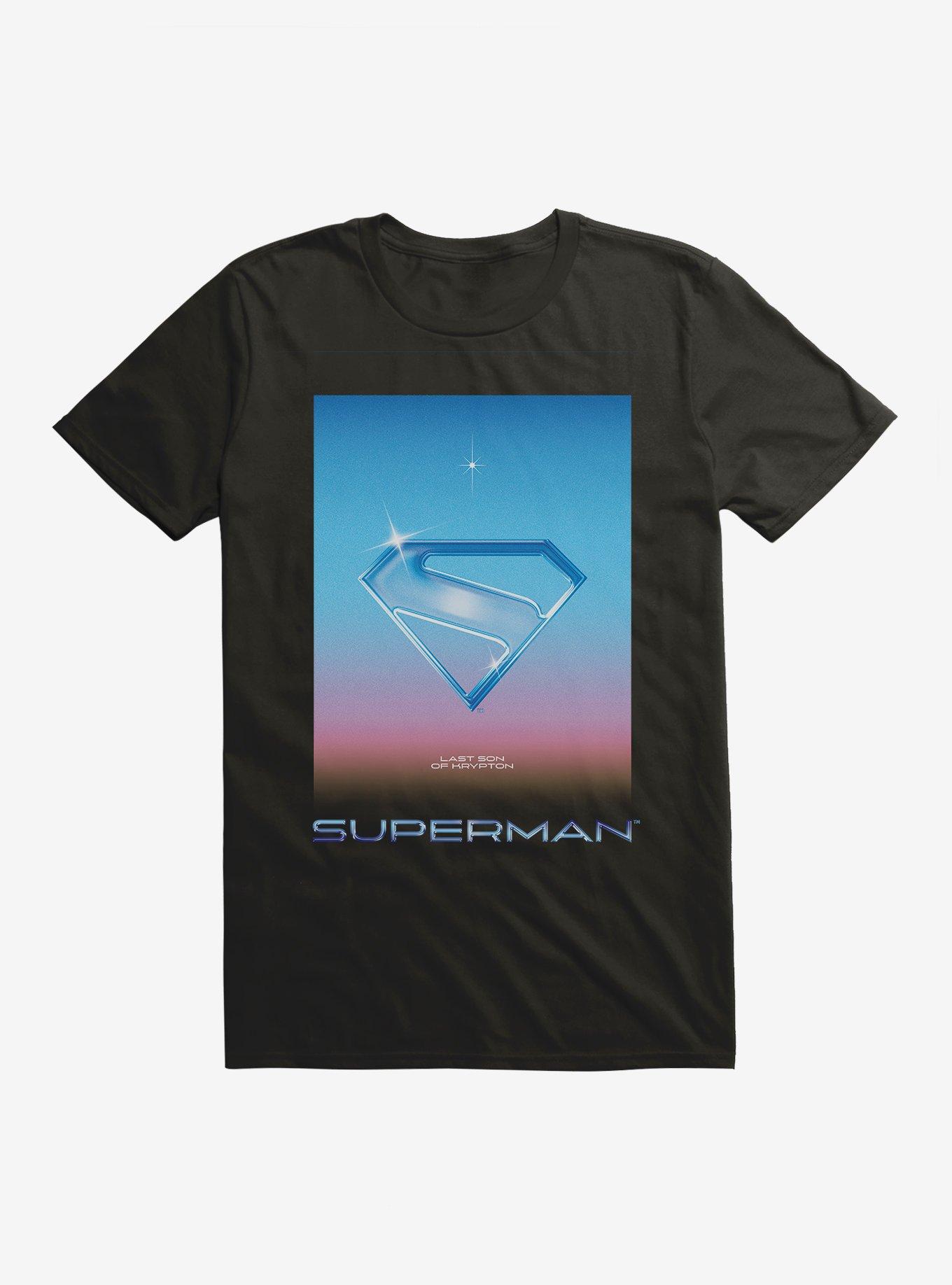 DC Comics Superman Crystal Logo T-Shirt, , hi-res