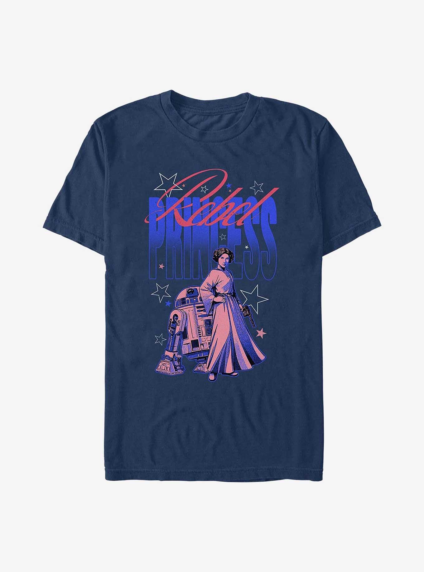 Star Wars Rebel Princess Stars Garment Dye T-Shirt, , hi-res