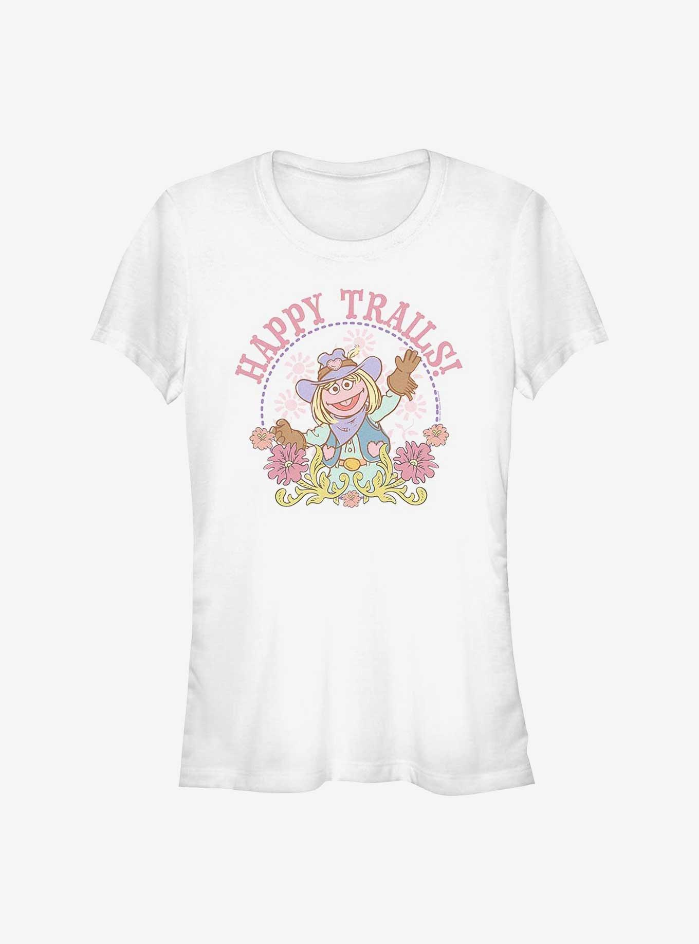 Sesame Street Happy Trails Prairie Dawn Girls T-Shirt, WHITE, hi-res