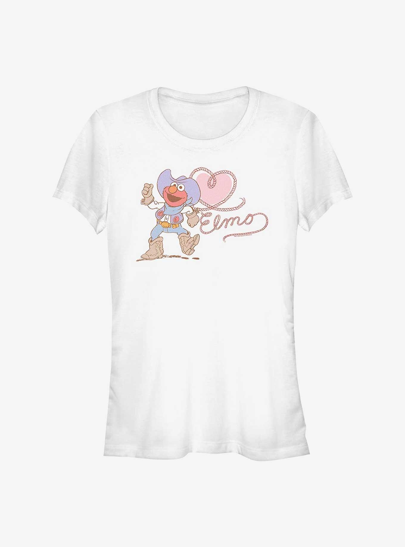 Sesame Street Happy Cowboy Elmo Girls T-Shirt, , hi-res