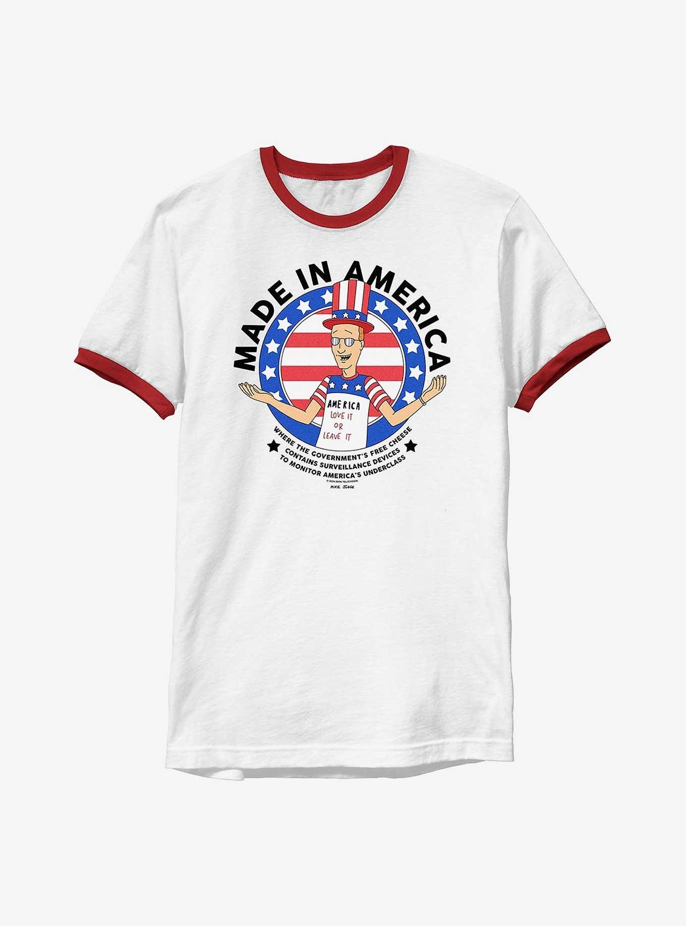King Of The Hill Government Free Cheese Ringer T-Shirt, , hi-res