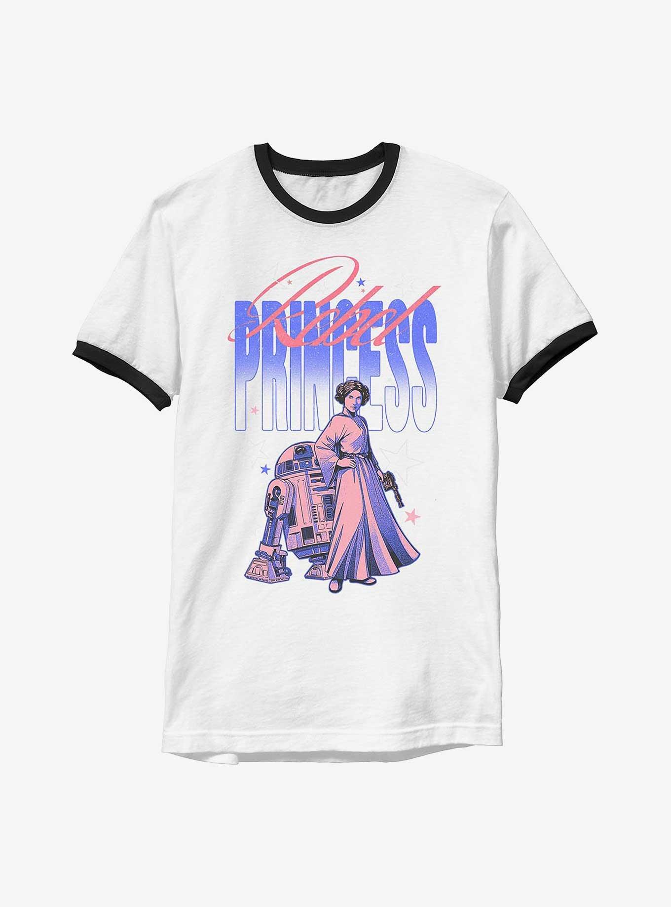 Star Wars Rebel Princess Stars Ringer T-Shirt, , hi-res