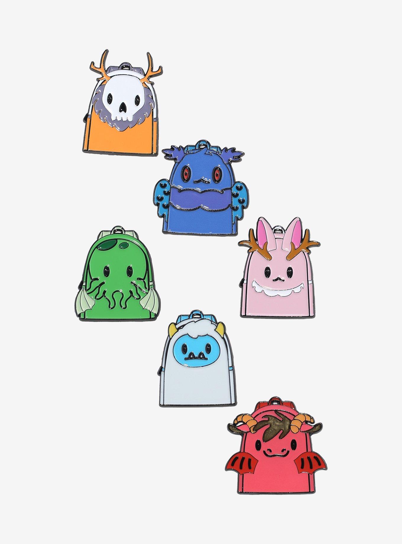 Cryptid Cuties Backpack Blind Box Enamel Pin, , hi-res