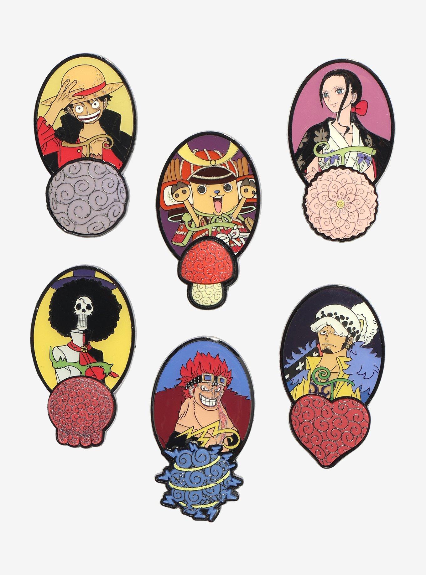 Loungefly One Piece Character Devil Fruit Blind Box Enamel Pin Hot Topic Exclusive, , hi-res