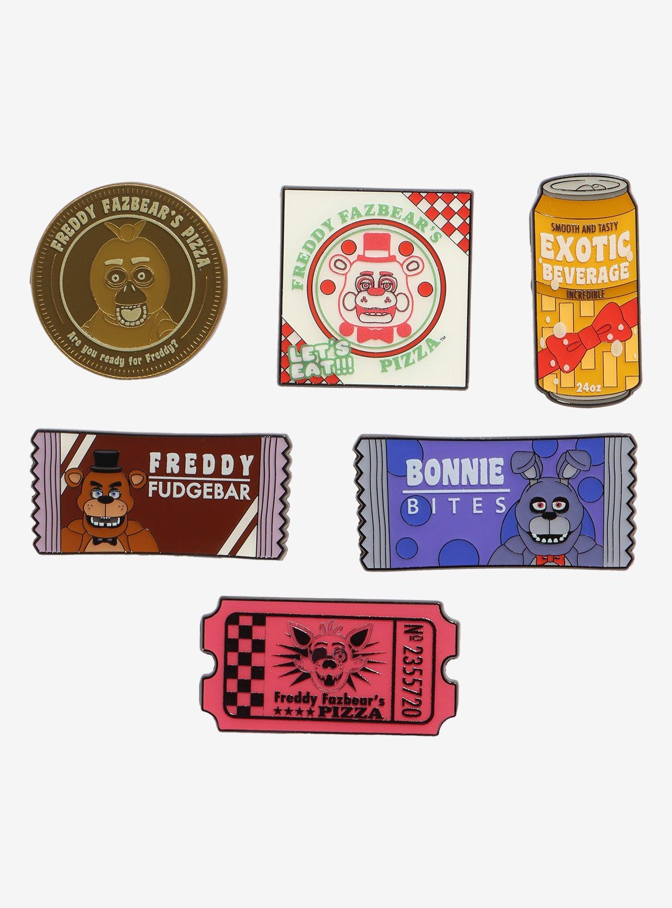 Loungefly Five Nights At Freddy's Snacks Blind Box Enamel Pin Hot Topic Exclusive, , hi-res