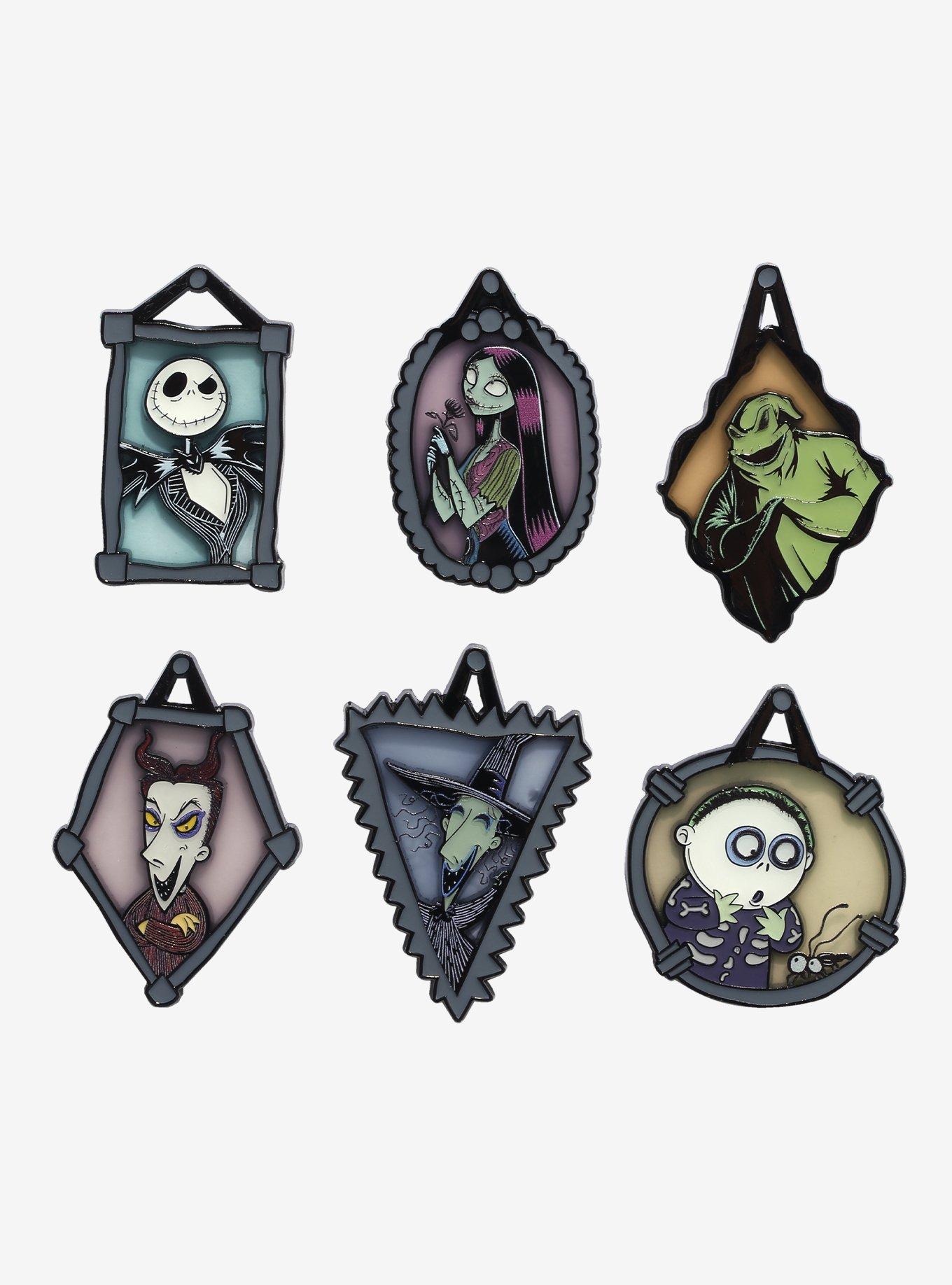 Loungefly The Nightmare Before Christmas Portrait Blind Box Enamel Pin, , hi-res