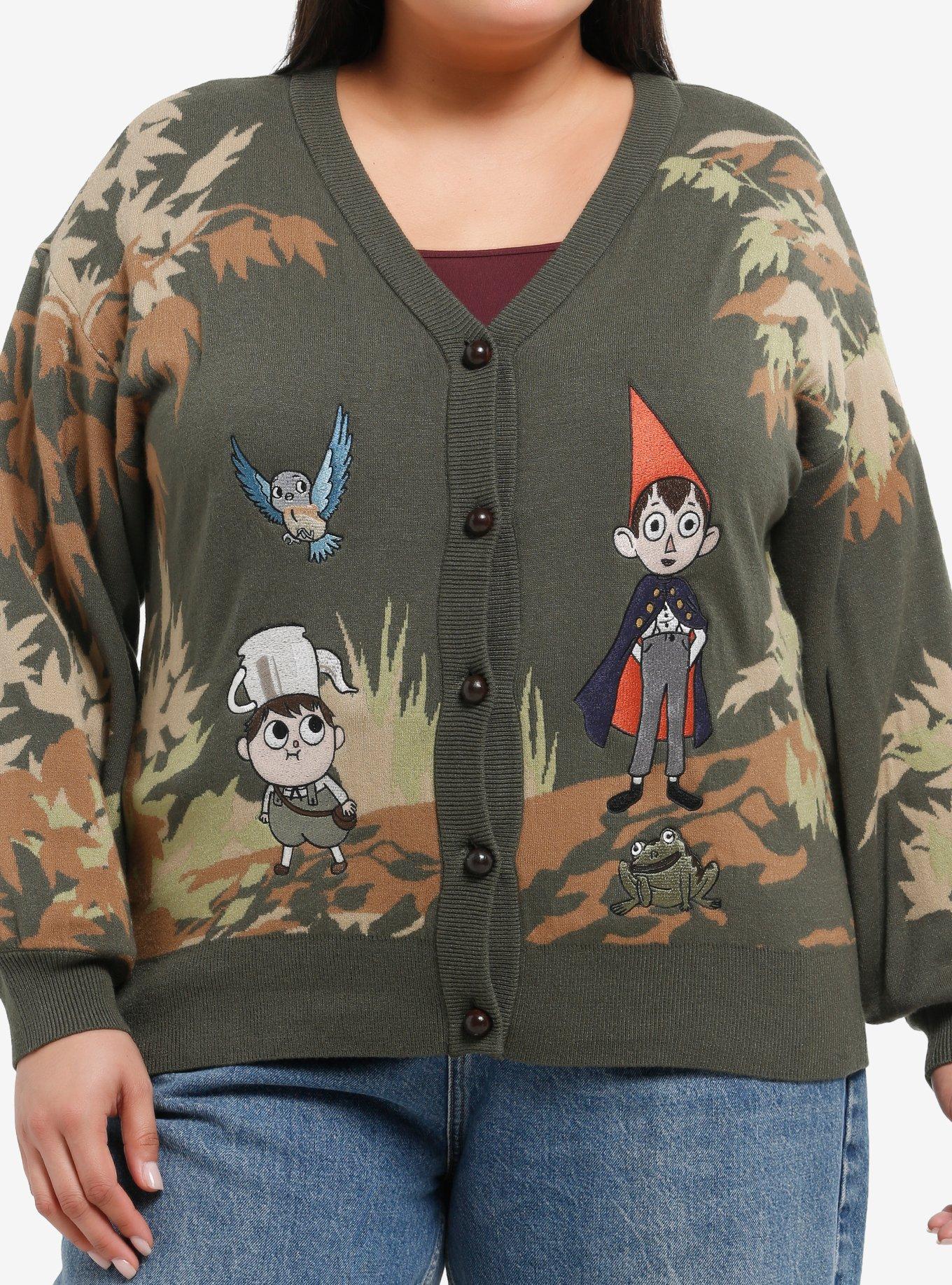 Her Universe Over The Garden Wall Leaves Cardigan Plus Size Her Universe Exclusive, , hi-res