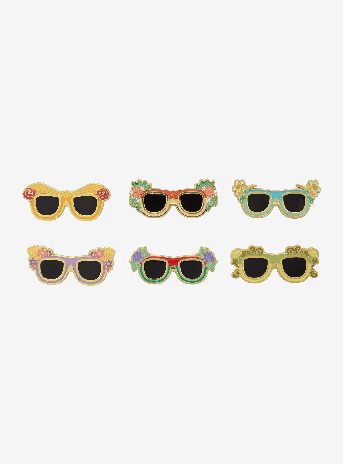Loungefly Disney Princess Sunglasses Blind Box Enamel Pin Hot Topic Exclusive, , hi-res