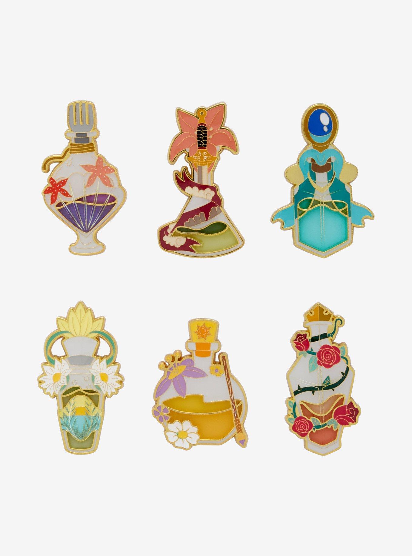 Loungefly Disney Princess Perfume Blind Box Enamel Pin Hot Topic Exclusive, , hi-res