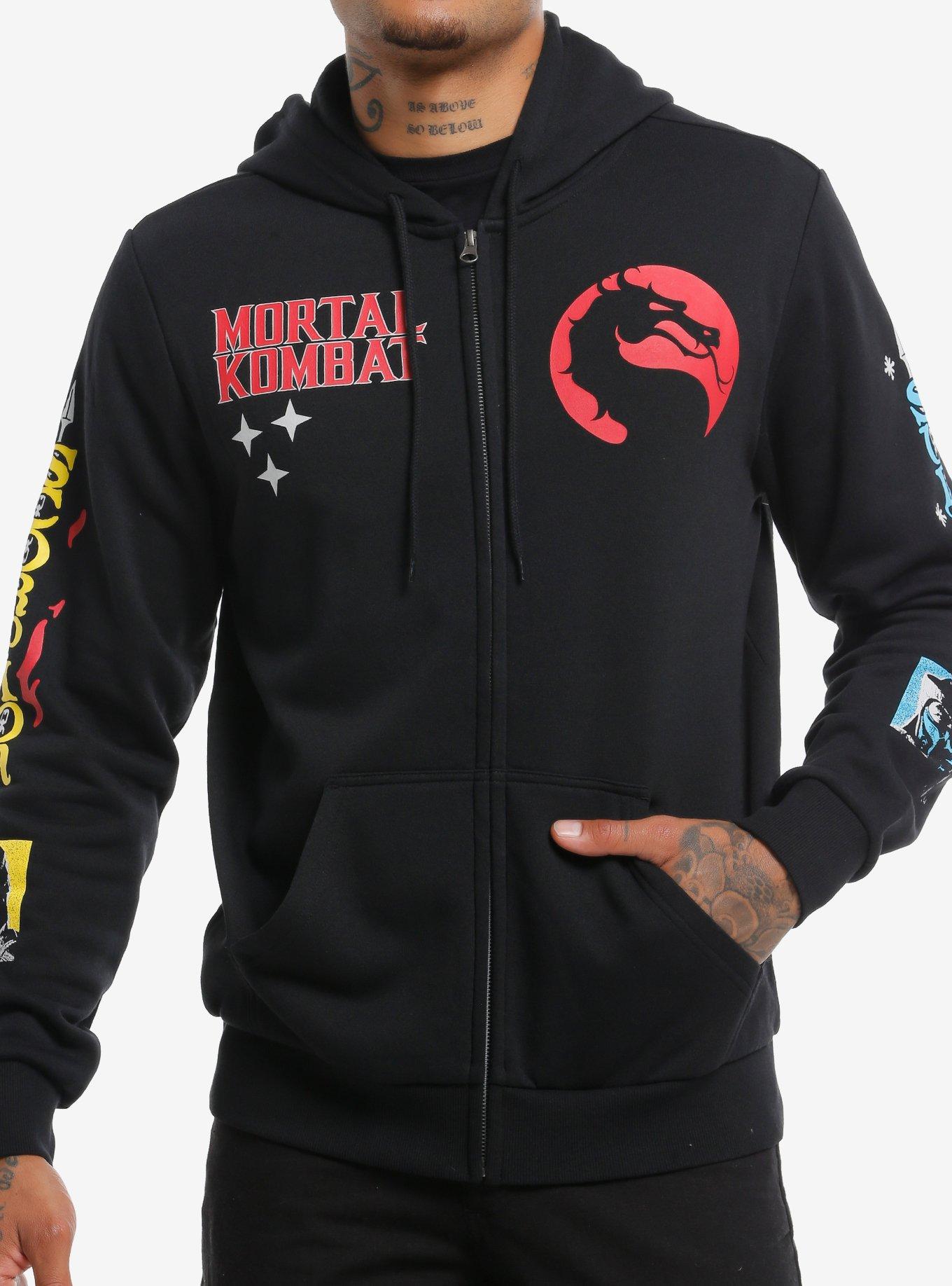 Mortal Kombat Scorpion & Sub-Zero Hoodie | Hot Topic