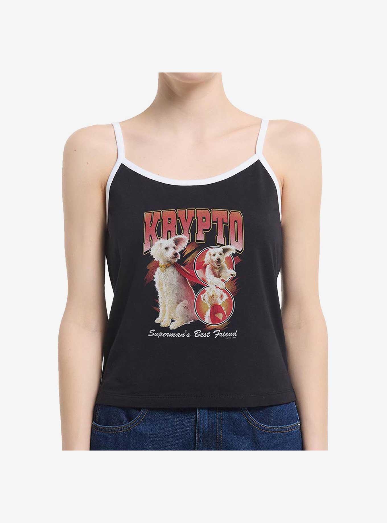 DC Comics Superman Krypto Superman's Best Friend Girls Cami Tank Hot Topic Web Exclusive, , hi-res
