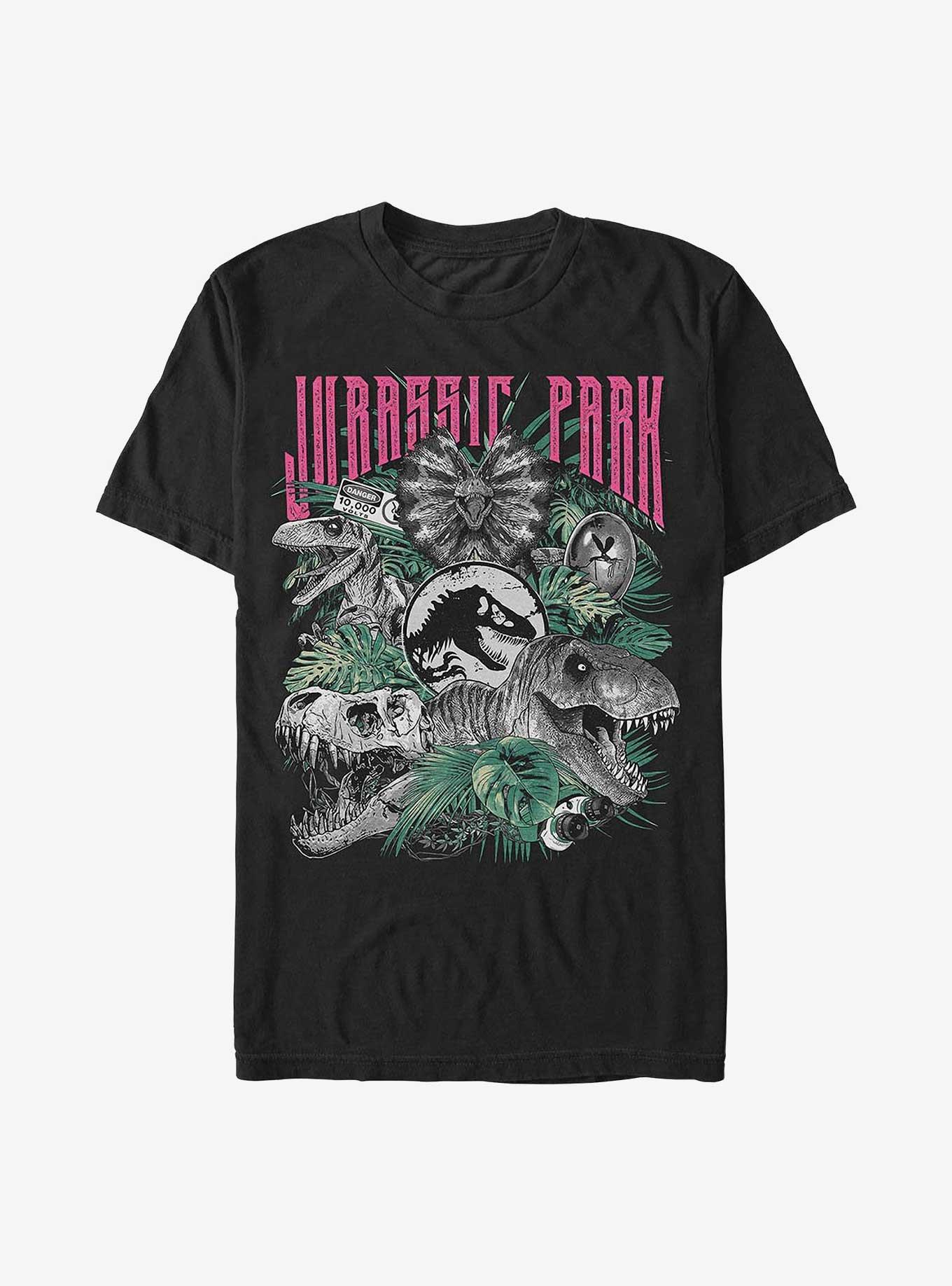 Jurassic Park Iconic Dinosaurs T-Shirt Hot Topic Exclusive, , hi-res