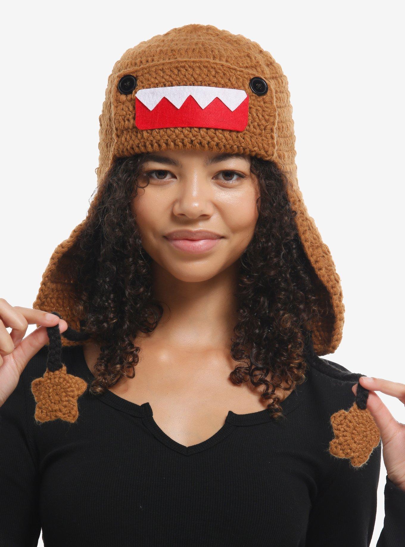 Domo Knit Trapper Hat, , hi-res