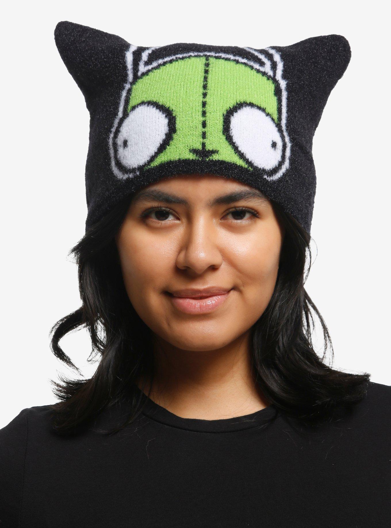 Invader Zim GIR Subtle Ear Beanie, , hi-res