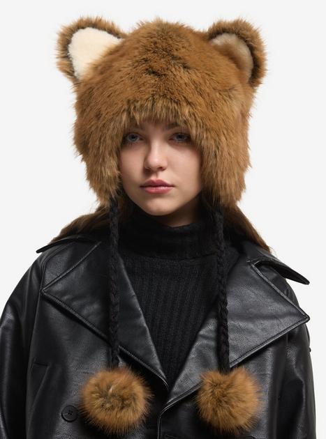 Fox Tail Fuzzy Tassel Beanie | Hot Topic